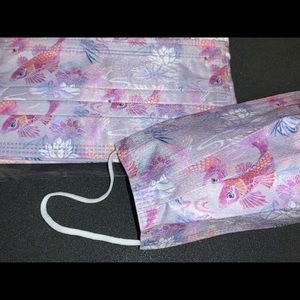 dult Sized Face Coverings Koi Design